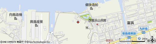 広島県尾道市向島町富浜5663周辺の地図