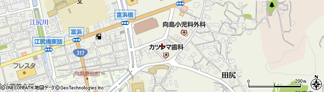広島県尾道市向島町富浜5422周辺の地図