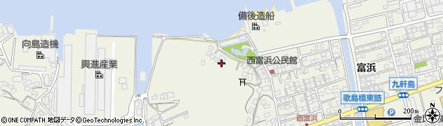 広島県尾道市向島町富浜5637周辺の地図