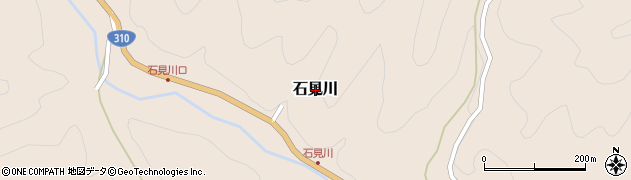 大阪府河内長野市石見川周辺の地図