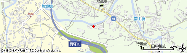 大阪府貝塚市木積505周辺の地図