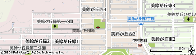 広島県広島市佐伯区美鈴が丘西周辺の地図