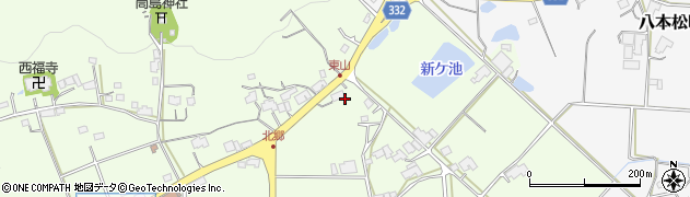広島県東広島市八本松町吉川543周辺の地図