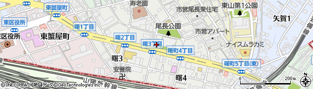 広島県広島市東区曙周辺の地図