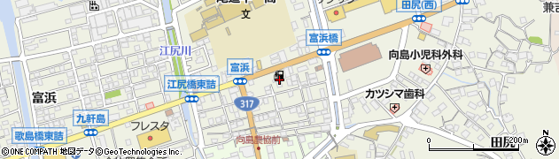広川日石株式会社　向島ＳＳ周辺の地図