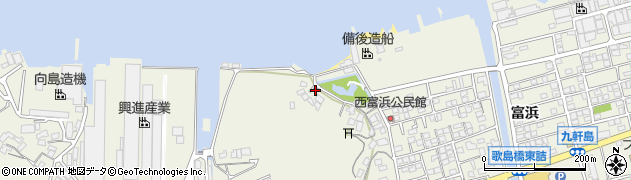 広島県尾道市向島町富浜5635周辺の地図