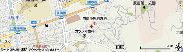 広島県尾道市向島町富浜5428-17周辺の地図