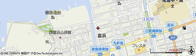 広島県尾道市向島町富浜5591周辺の地図
