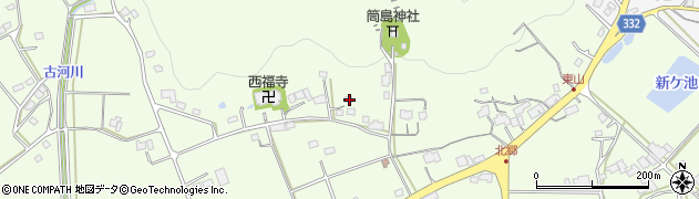 広島県東広島市八本松町吉川124周辺の地図
