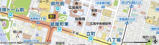 広島県庁　西部県税事務所滞納整理第一課滞納整理第四班周辺の地図