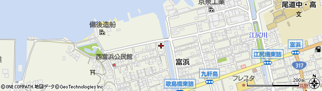 広島県尾道市向島町富浜5607周辺の地図