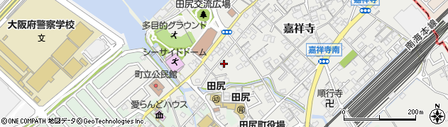 大阪府泉南郡田尻町嘉祥寺870周辺の地図