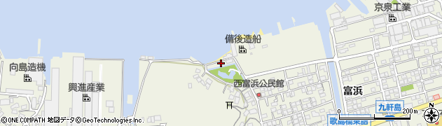 広島県尾道市向島町富浜5618周辺の地図