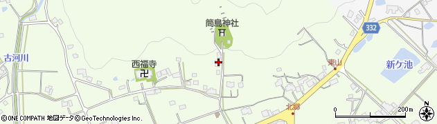 広島県東広島市八本松町吉川443周辺の地図