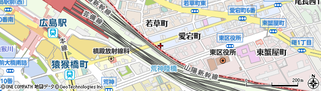 株式会社ＪＲ西日本テクシア広島支店周辺の地図