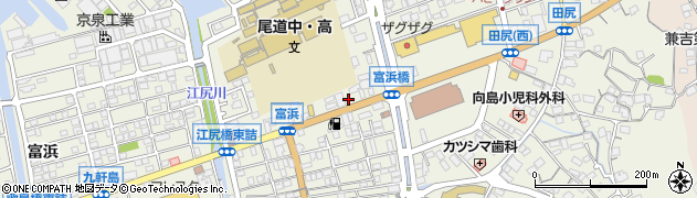 広島県尾道市向島町富浜5545周辺の地図