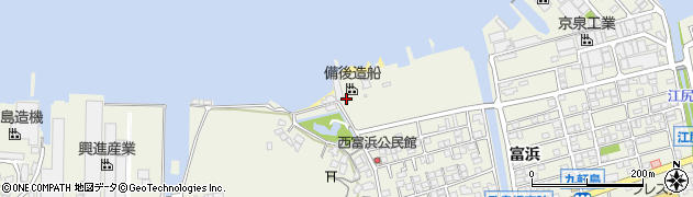 広島県尾道市向島町富浜5611周辺の地図