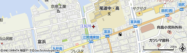広島県尾道市向島町富浜5558周辺の地図