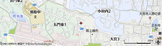 阪上織布株式会社周辺の地図