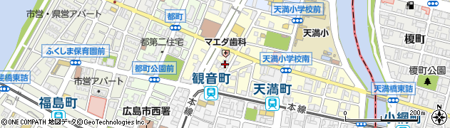 岡東耳鼻咽喉科医院周辺の地図