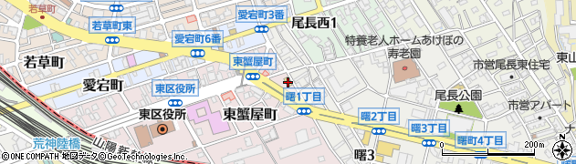 セブンイレブン広島東蟹屋店周辺の地図