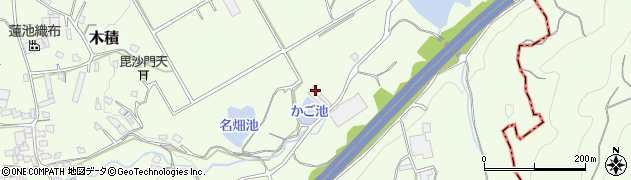 大阪府貝塚市木積1556周辺の地図