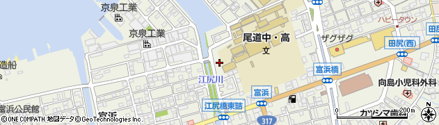 広島県尾道市向島町富浜5559周辺の地図
