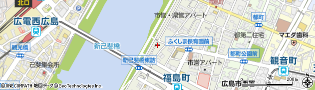 西広島朝鮮会館周辺の地図