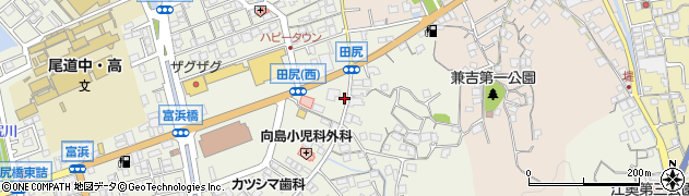 広島県尾道市向島町富浜5111-1周辺の地図