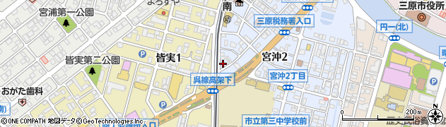 株式会社愛晃三原支店周辺の地図