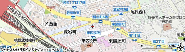 広島県広島市東区愛宕町周辺の地図