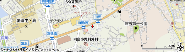 広島県尾道市向島町富浜5459周辺の地図