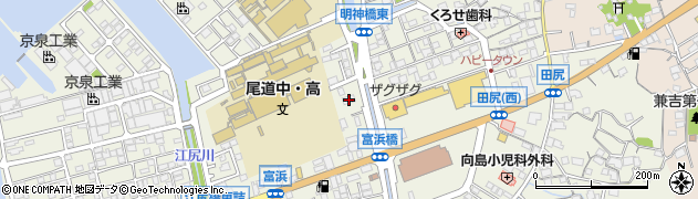 広島県尾道市向島町富浜5546周辺の地図