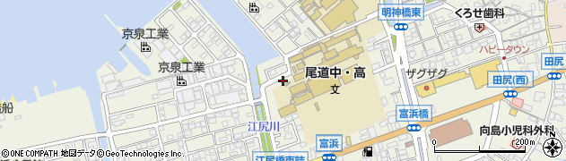 広島県尾道市向島町富浜5559-22周辺の地図