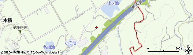 大阪府貝塚市木積4005周辺の地図