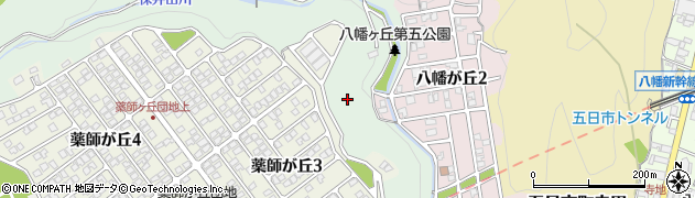 広島県広島市佐伯区五日市町大字薬師ケ丘周辺の地図