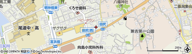 広島県尾道市向島町富浜5465周辺の地図