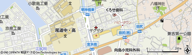 広島県尾道市向島町富浜5535周辺の地図