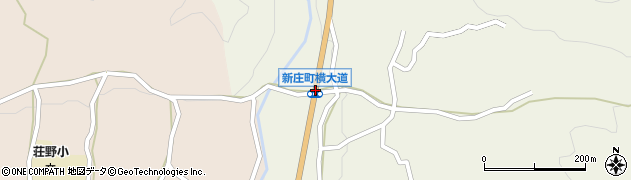 新庄町横大道周辺の地図