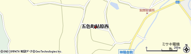 兵庫県洲本市五色町鮎原西周辺の地図