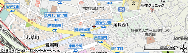 広島県広島市東区愛宕町2周辺の地図