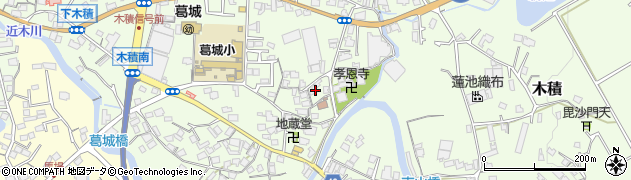 大阪府貝塚市木積801周辺の地図