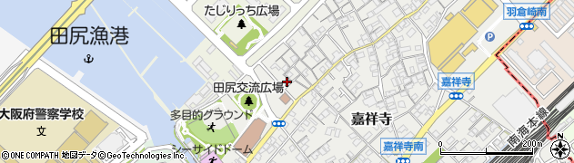 大阪府泉南郡田尻町嘉祥寺955周辺の地図