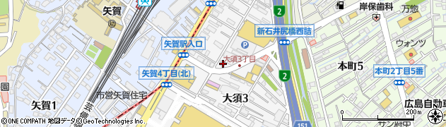長崎ちゃんめん 広島府中店周辺の地図