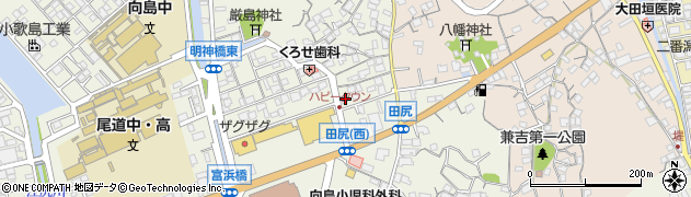 広島県尾道市向島町富浜5492周辺の地図