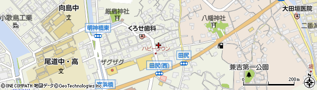 広島県尾道市向島町富浜5486周辺の地図