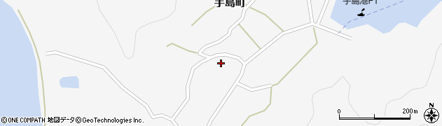 丸亀市消防団　第３分団手島周辺の地図