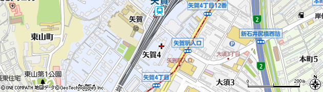 多摩運送株式会社　広島営業所周辺の地図