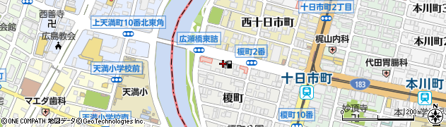 ダイヤ石油株式会社　ＤＤセルフ広島西ＳＳ周辺の地図