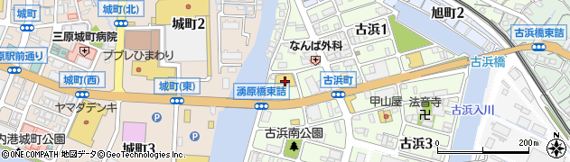 ウォンツ　三原古浜店周辺の地図